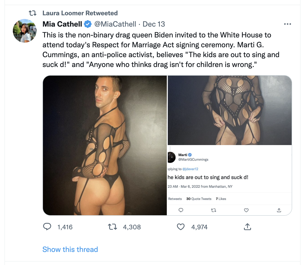 Loomer amplifying anti-LGBTQ rheoric/attacks