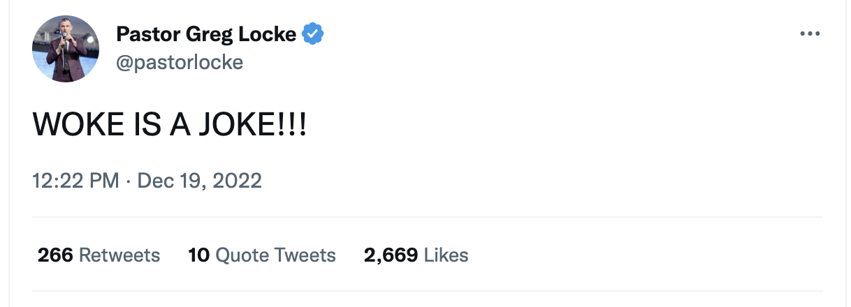 Woke is a joke