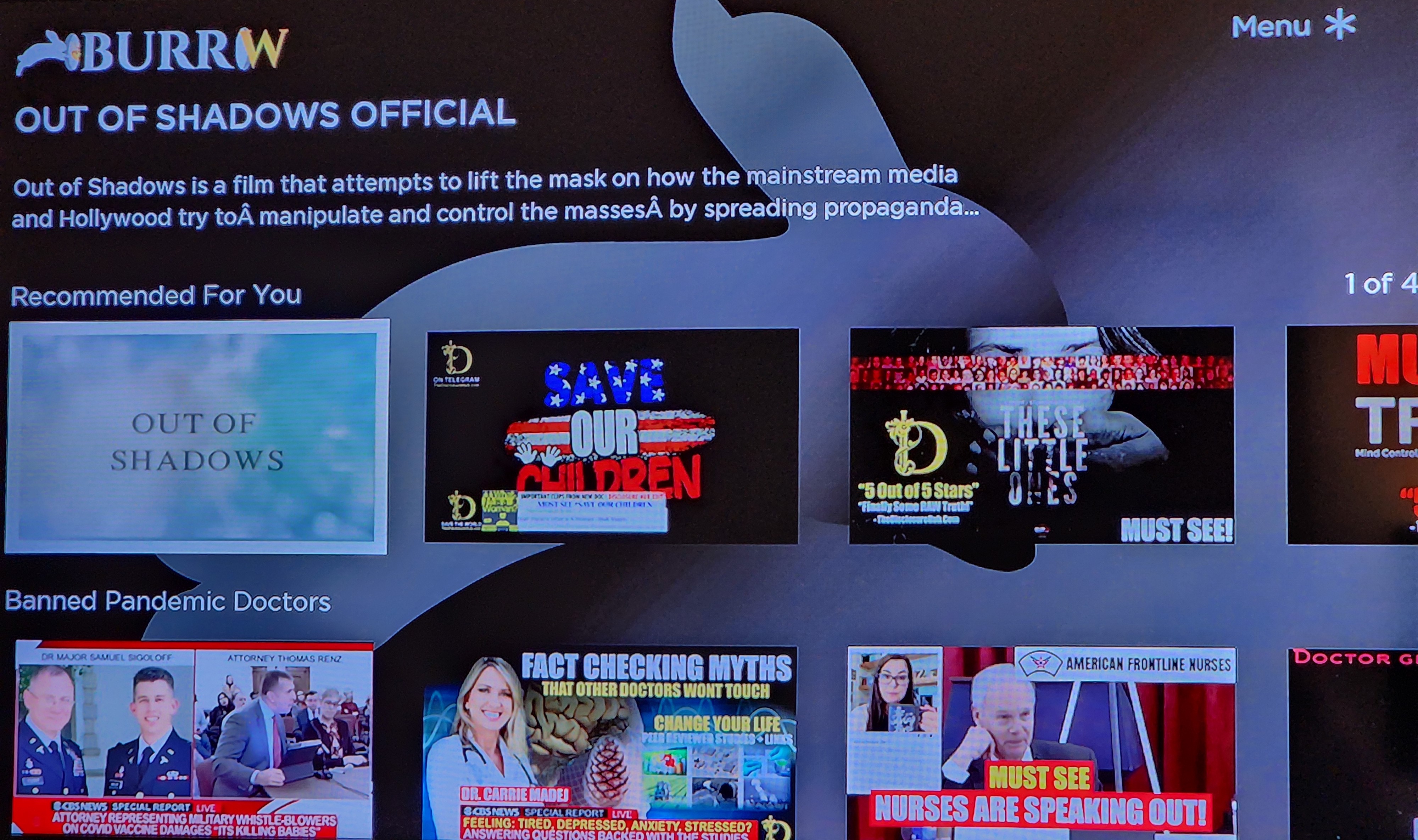 Burrow Out of Shadows