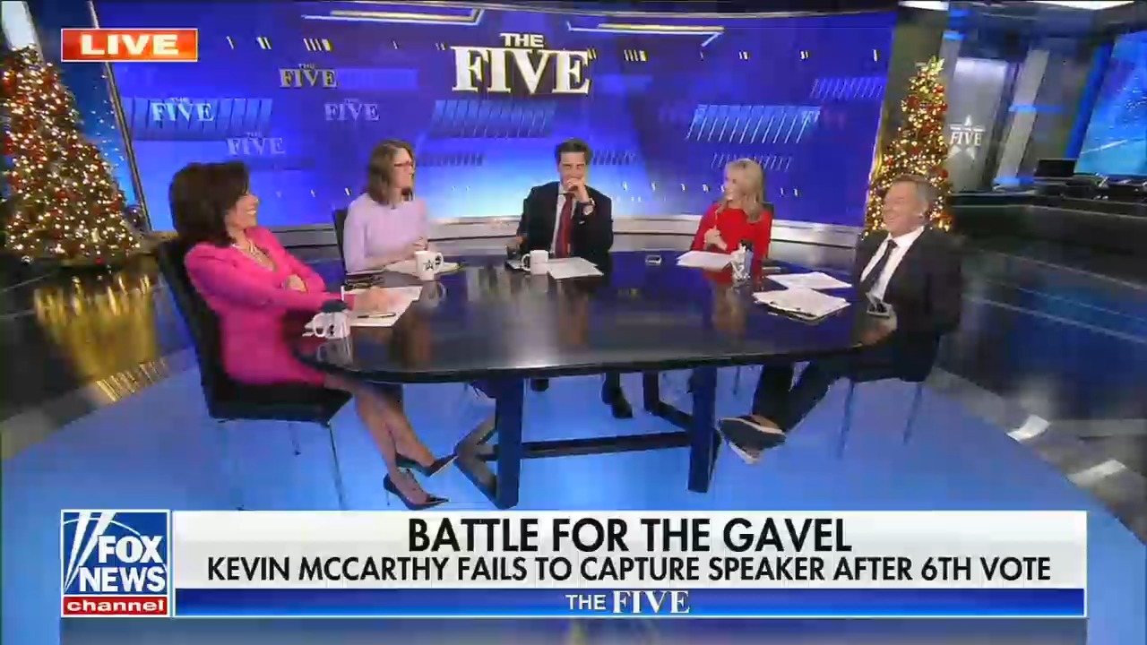 Fox News' The Five has meltdown over Republicans’ embarrassing battle