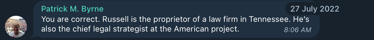 Byrne Tore lawyer