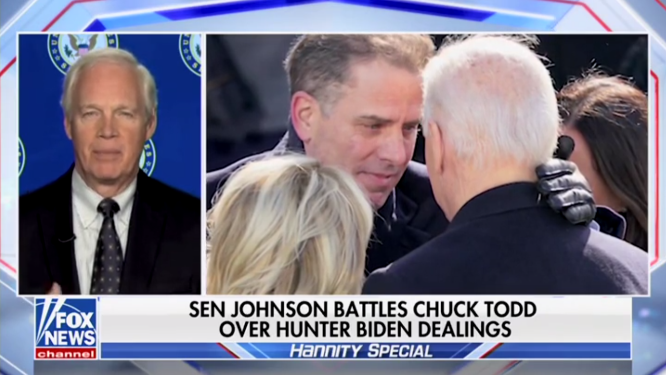 Sen. Ron Johnson runs to Fox News to whine about Meet the Press ...
