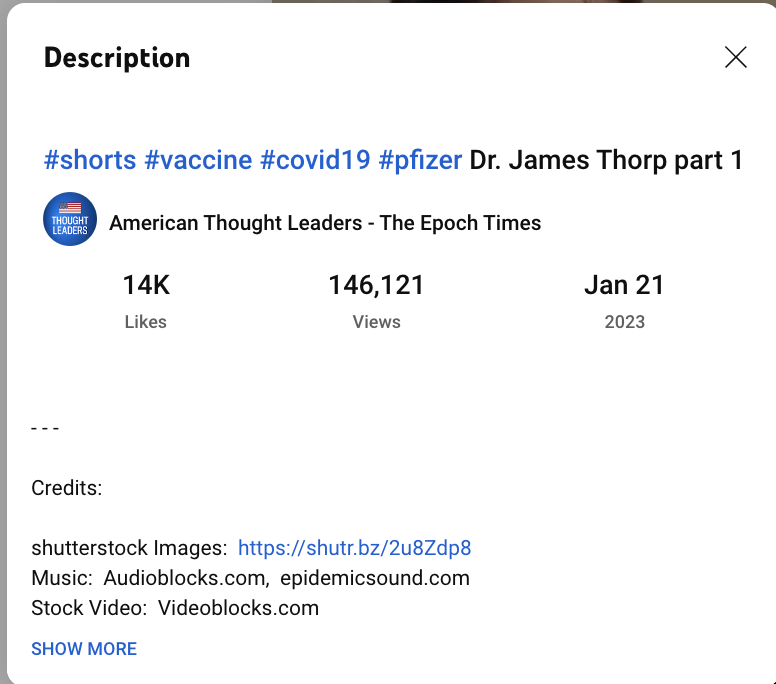 American thought leaders shorts 6