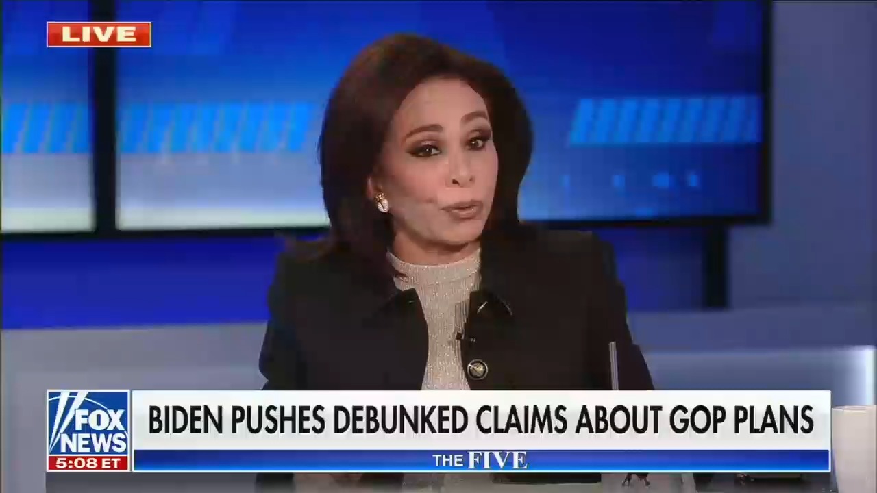Fox News host blames Joe Biden for Republicans’ behavior during State ...
