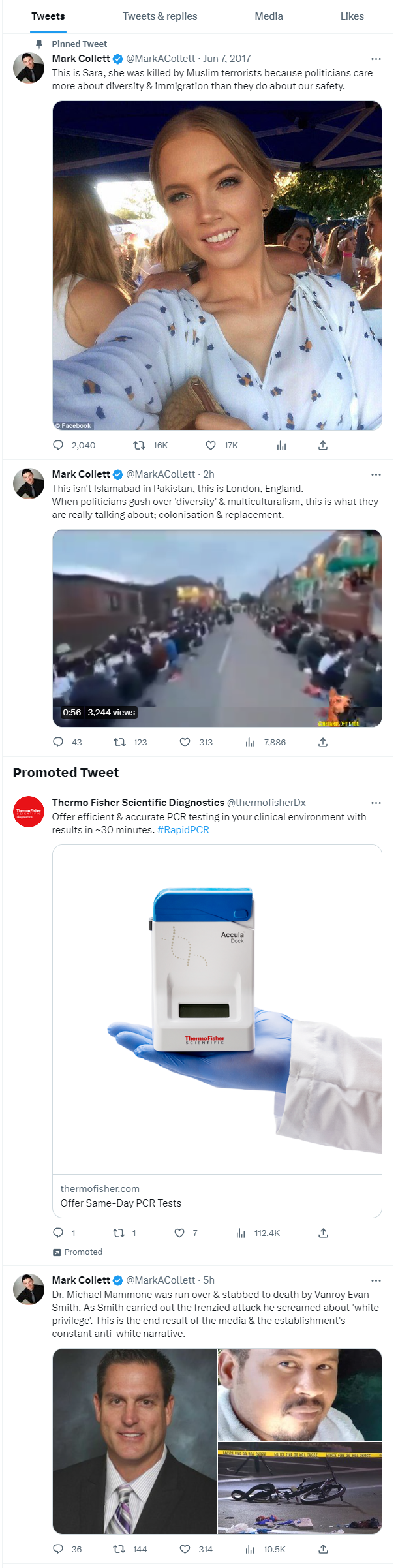 Thermo Fisher Twitter ad 2