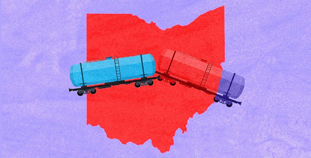 Right-wing media weaponize the East Palestine train derailment to claim