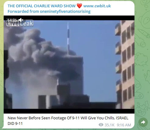 Charlie Ward 9/11 video