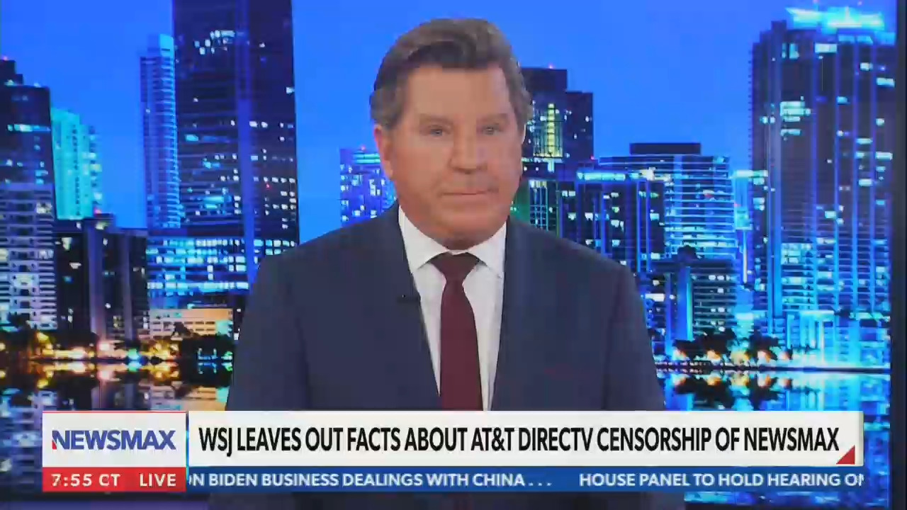 Newsmax host Eric Bolling attacks Murdoch-owned WSJ over editorial ...