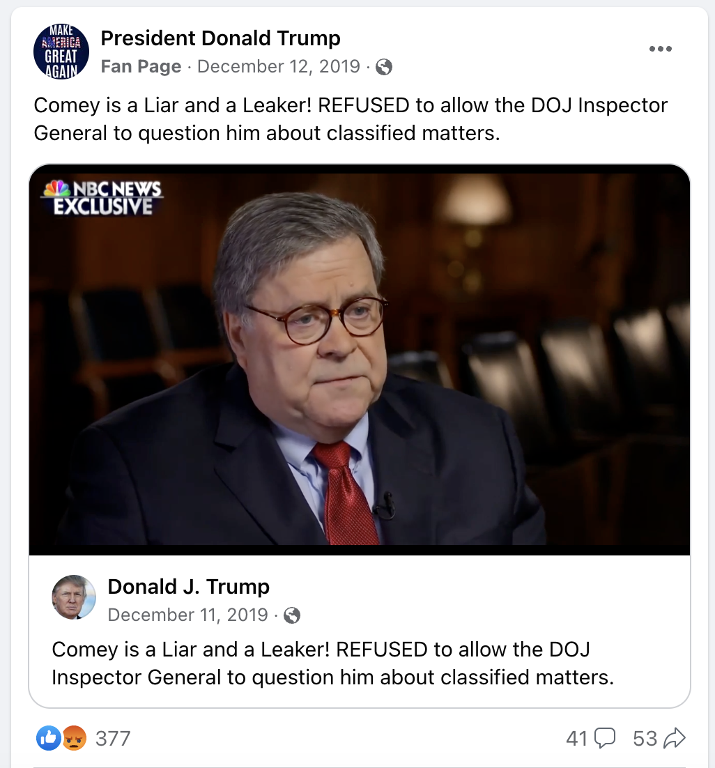 making web attacking comey