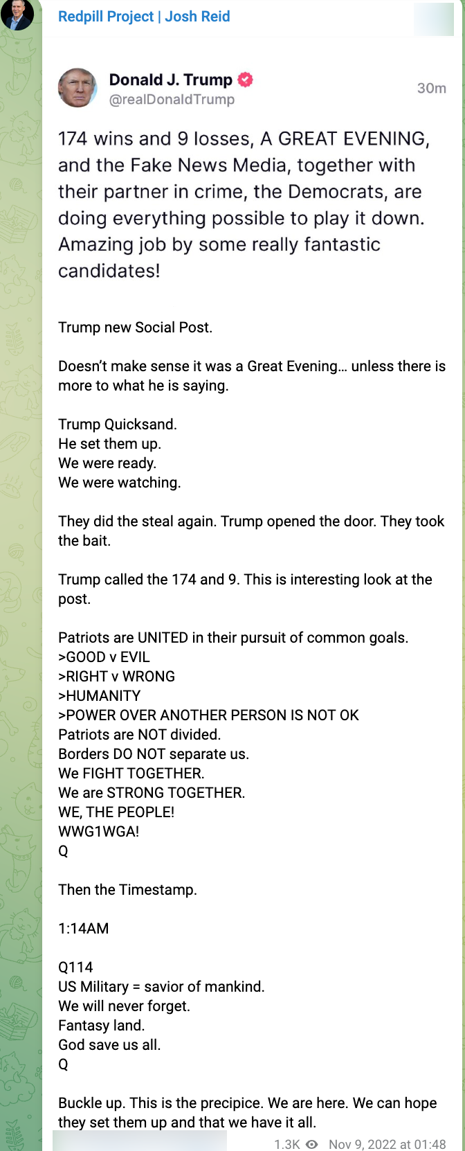 Redpill Project QAnon