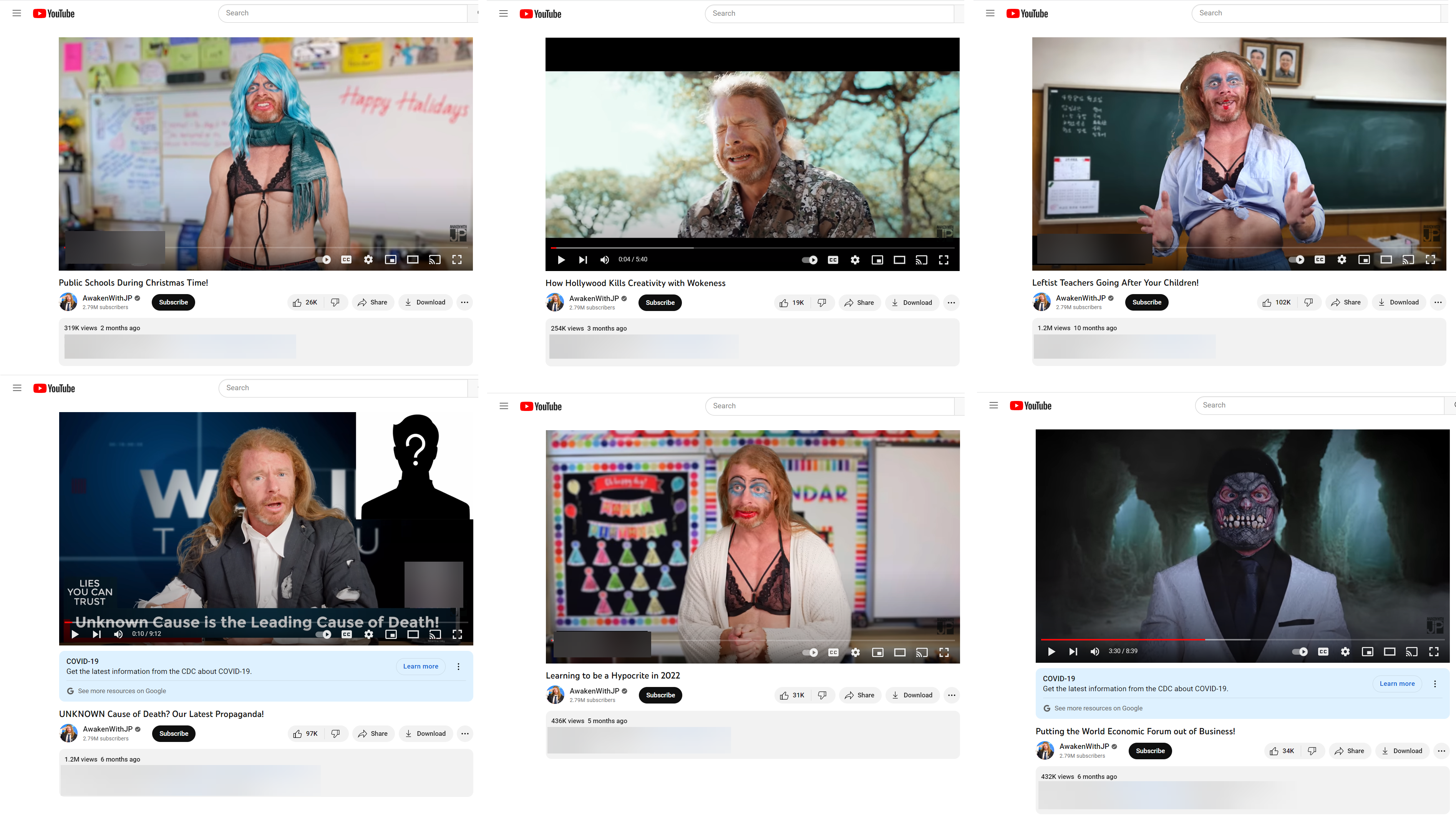 Awaken with JP collage embed