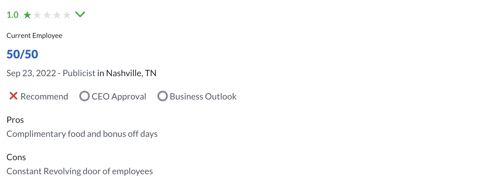 Constant revolving door 