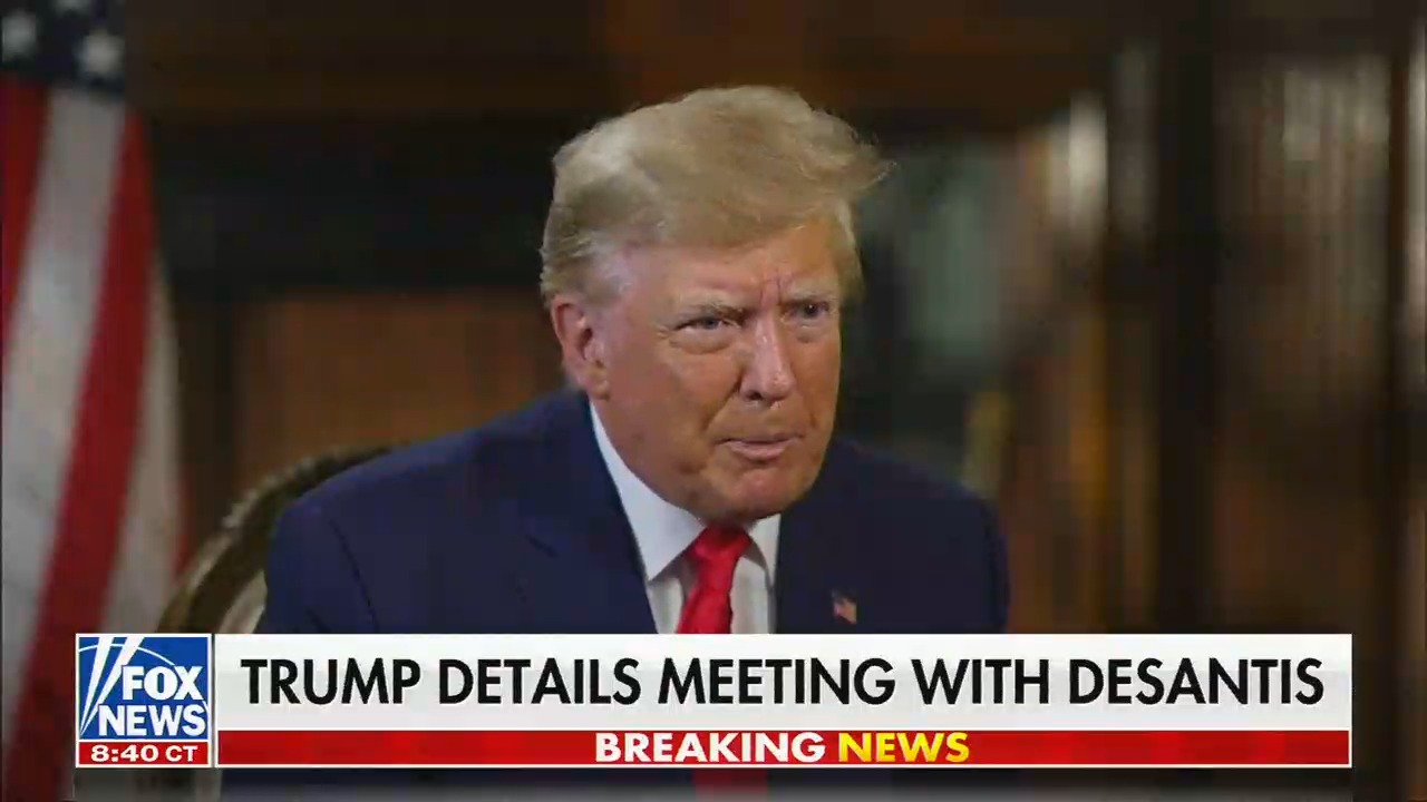 Fox News abruptly cuts off Donald Trump as he's criticizing Ron ...