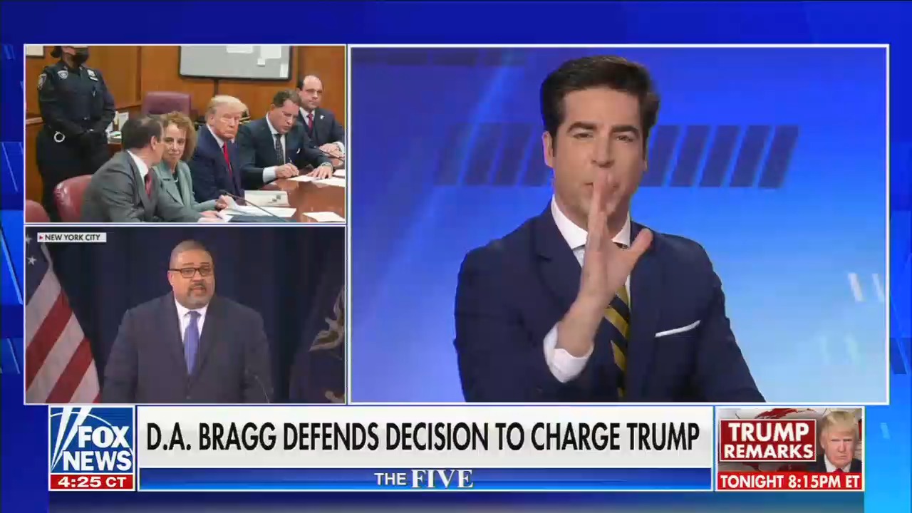 Fox host says charges against Trump are putting his life in danger of ...