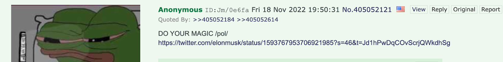 4chan Musk poll image1