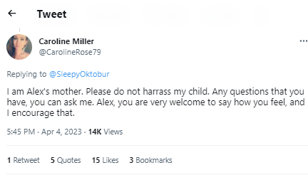 Caroline Miller on Twitter