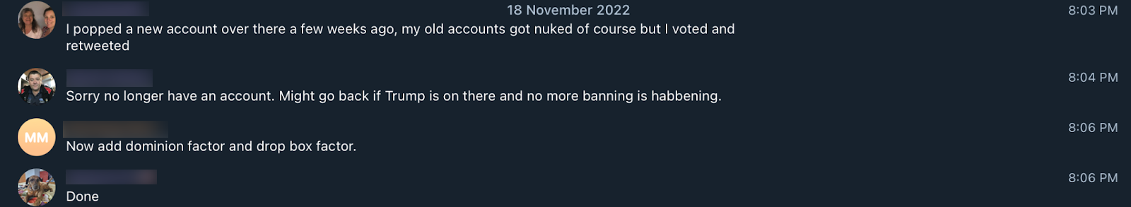 Musk poll QAnon influencer response post6