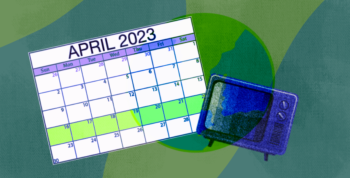 Broadcast TV networks spent 3 hours discussing climate and environmental issues during Earth Week