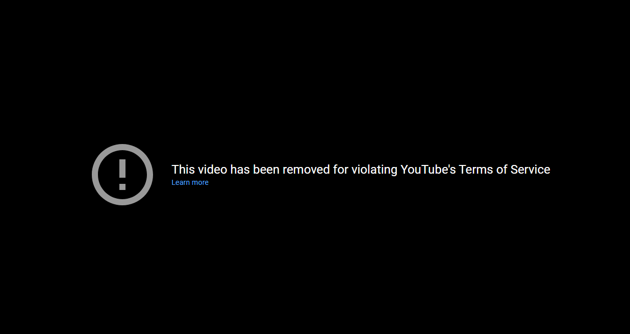 YouTube TOS