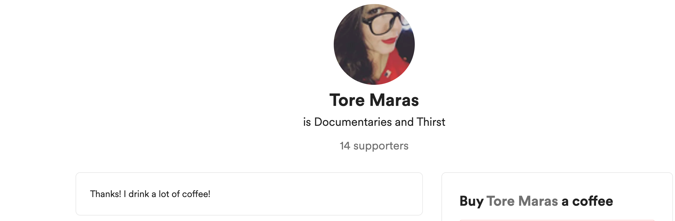 Tore Buy Me A Coffee