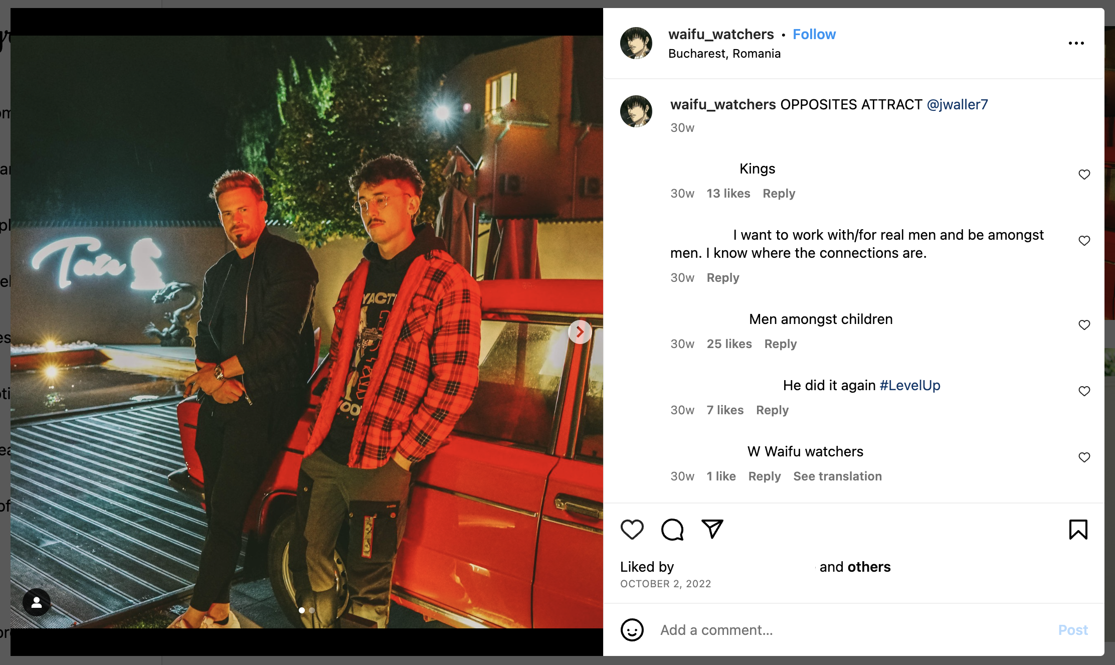 Justin Waller WW IG
