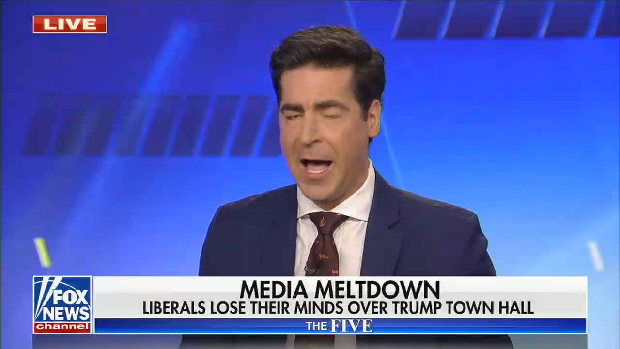 Fox News host Jesse Watters praises CNN for “making a business decision