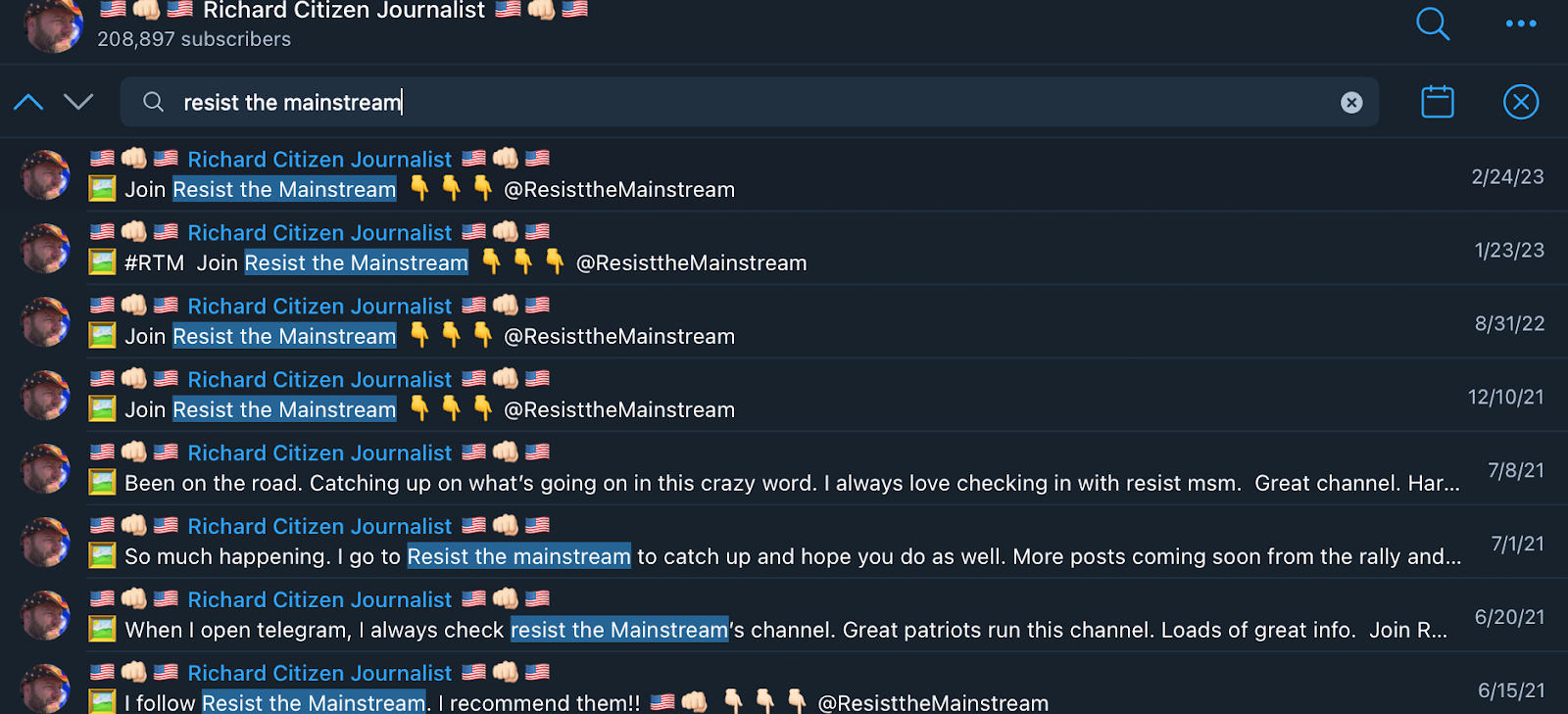 Richard Citizen Journalist RTM promotions