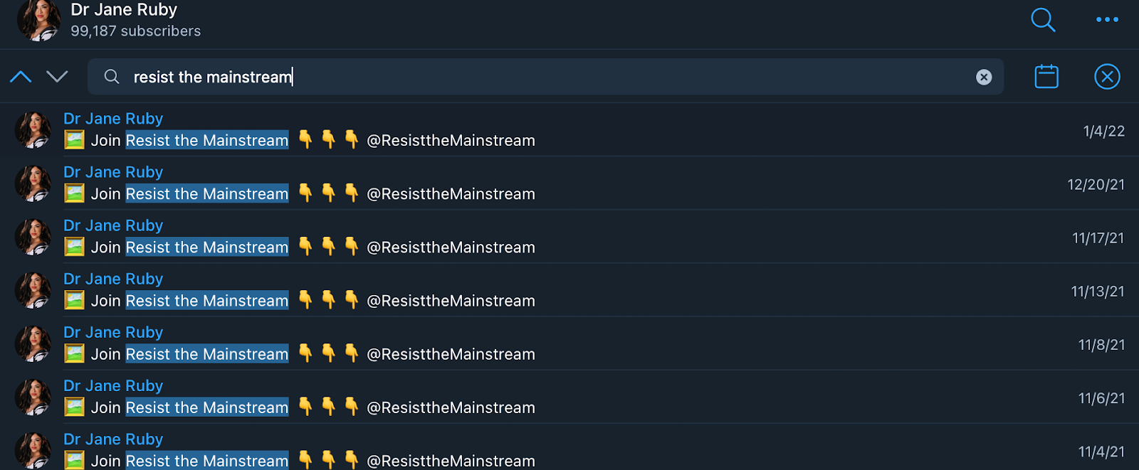 Jane Ruby RTM promotions