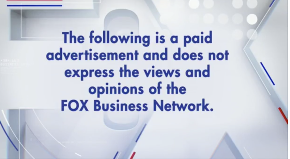 FBN disclaimer paid programming 