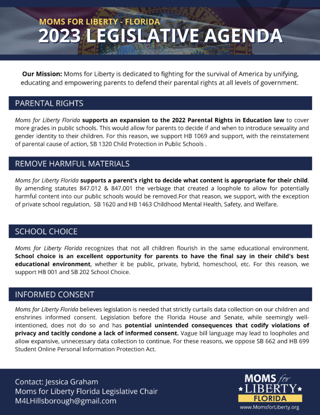 M4L FL legislative agenda