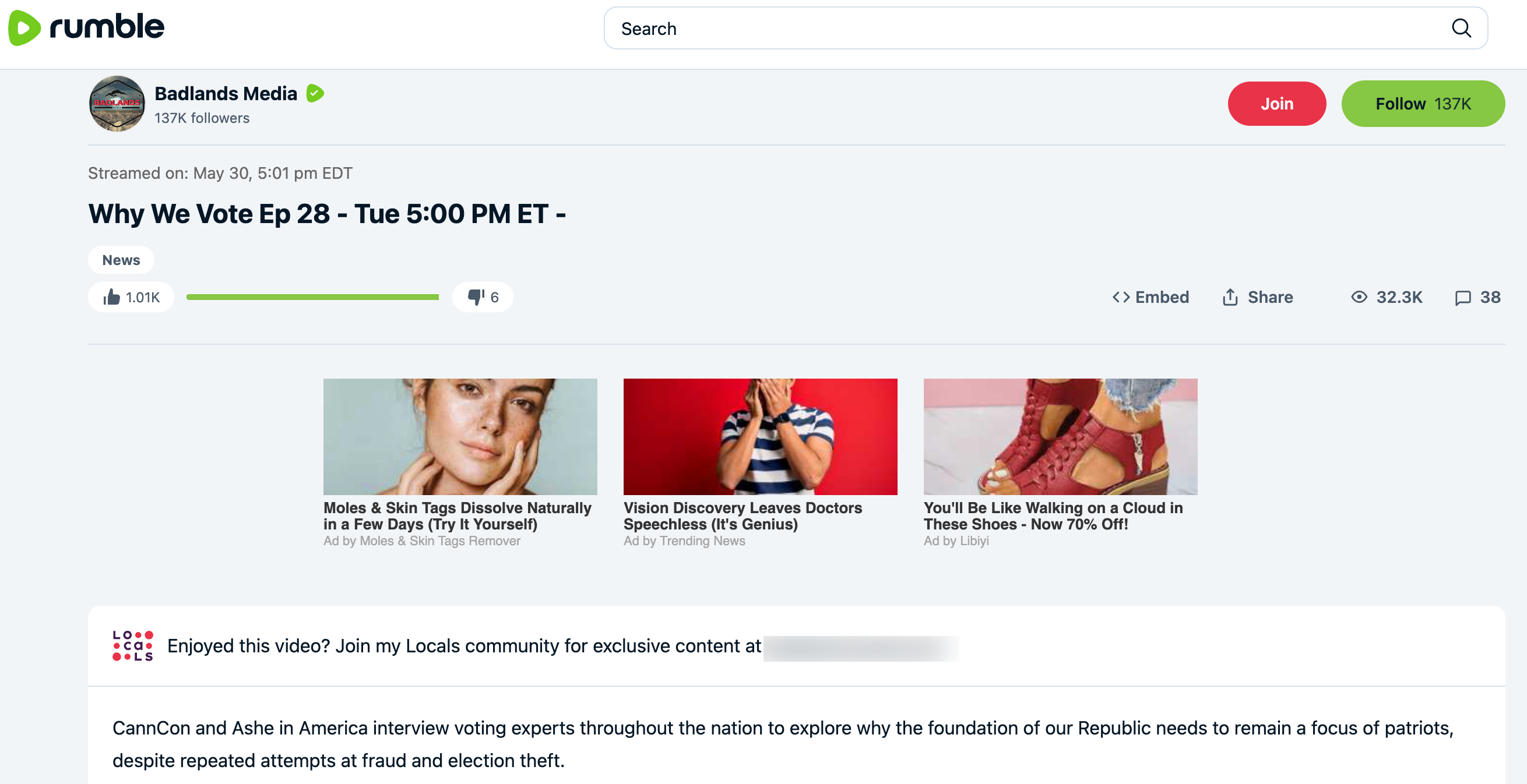 Why We Vote show description