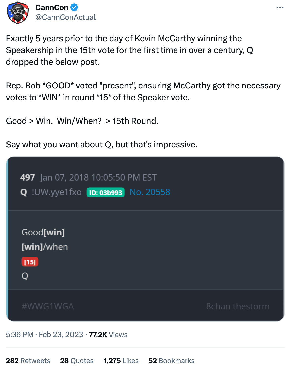 CannCon QAnon