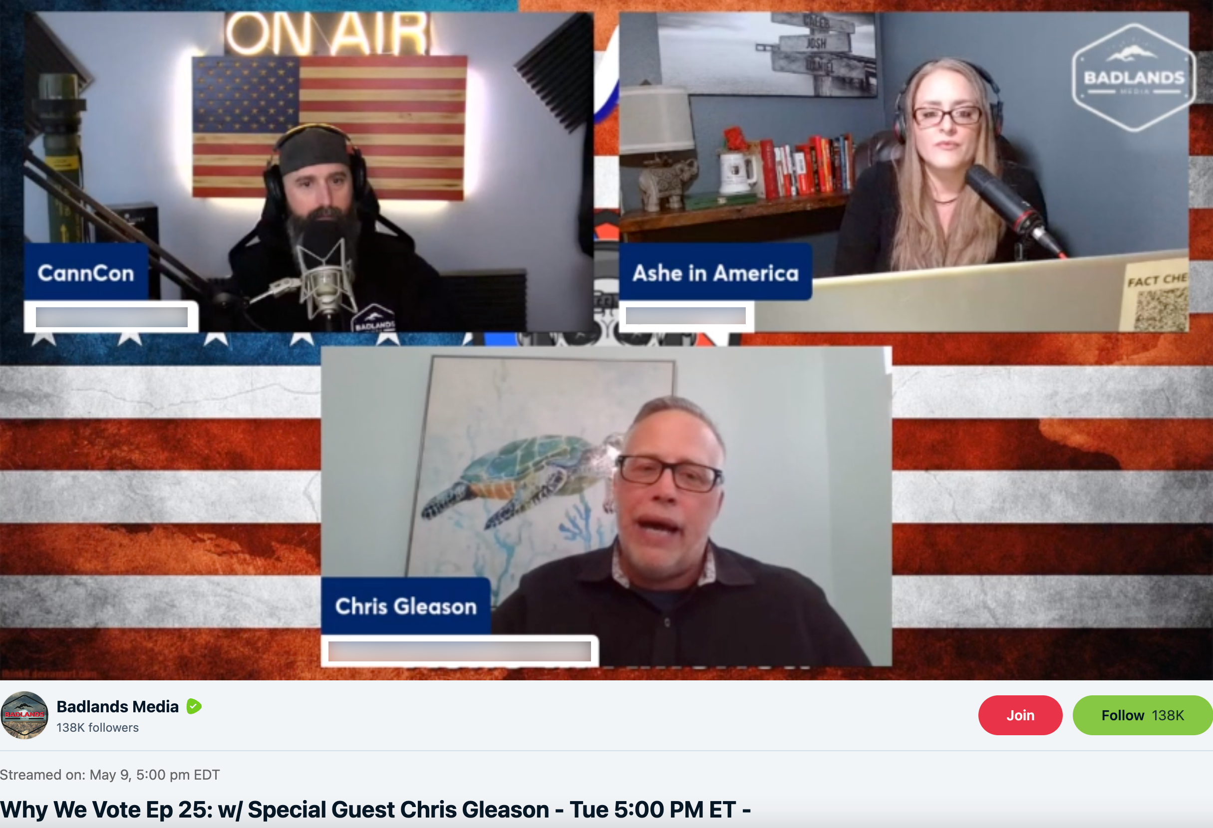 Chris Gleason Why We Vote