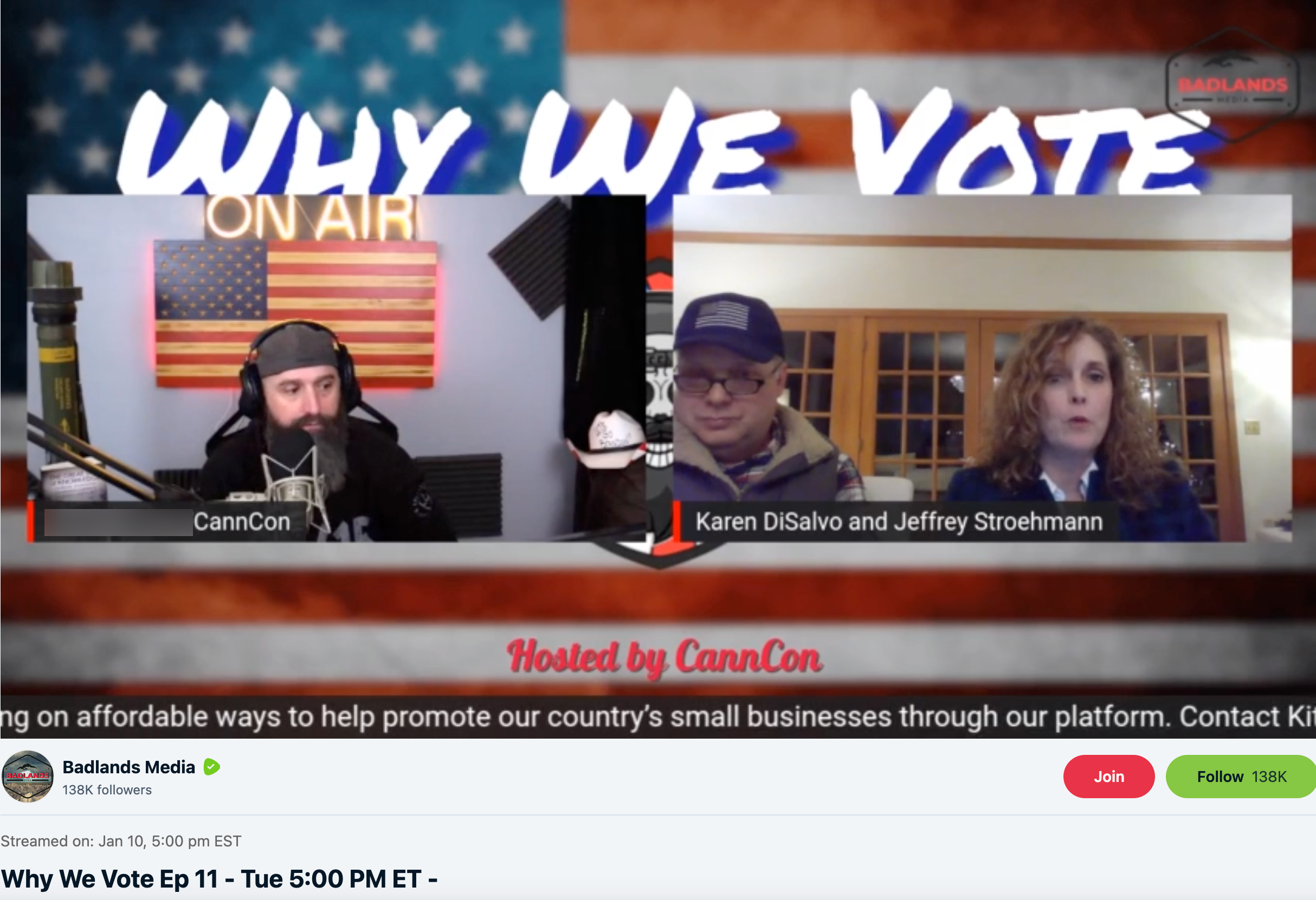 Karen Disalvo and Jeffrey Stroehmann Why We Vote