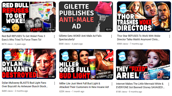 TheQuartering YouTube collage