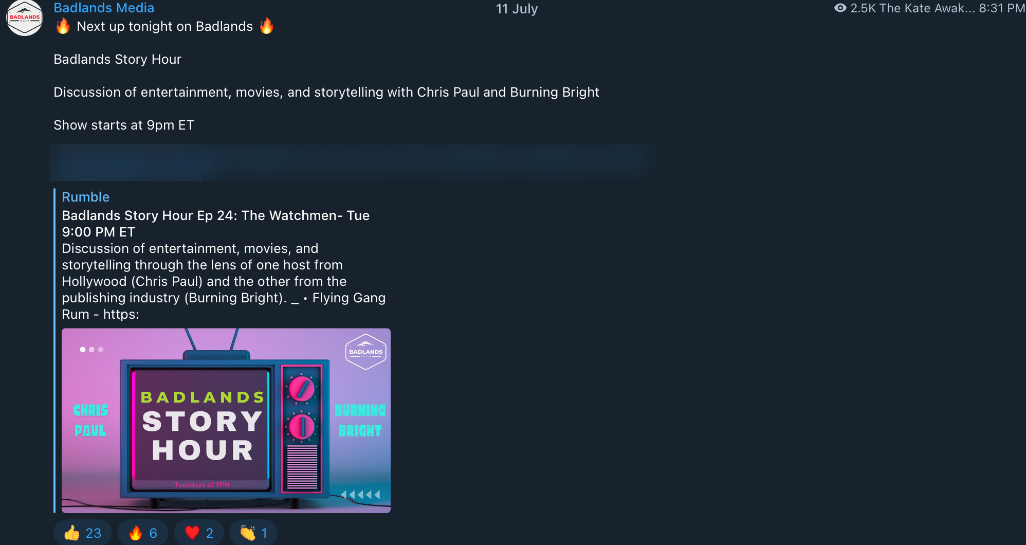 Chris Paul Badlands Media