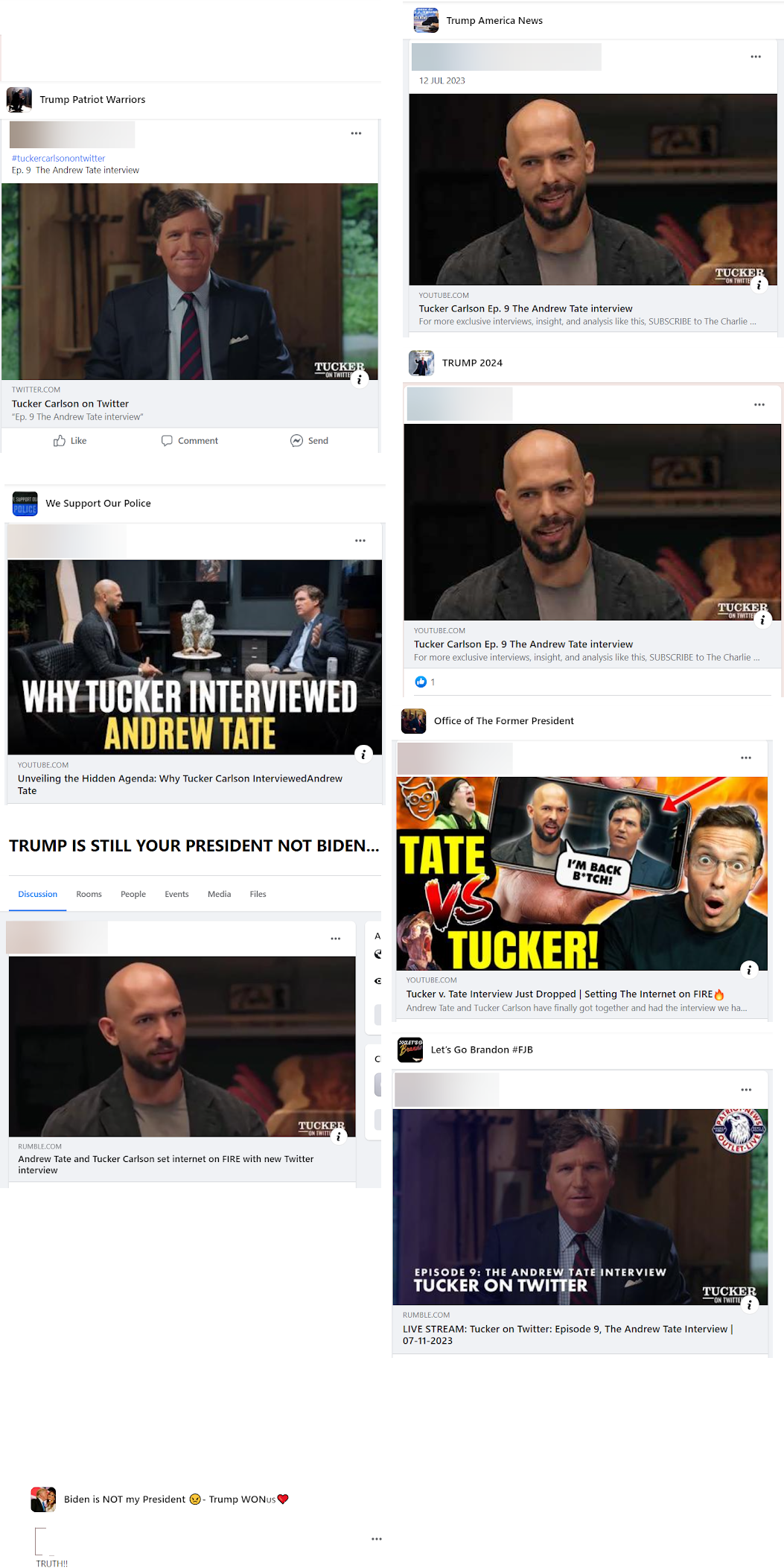 Andrew Tate Interview FB Collage