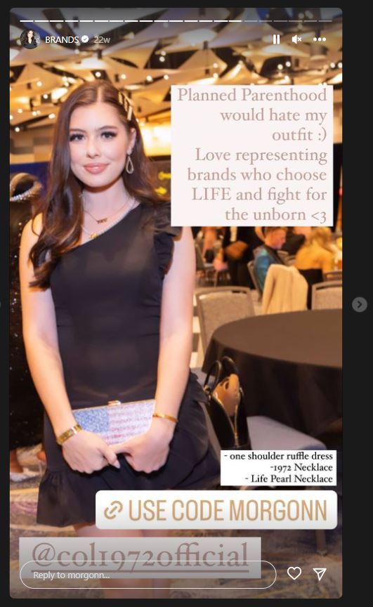 December 2022 highlight reel posted to Morgonn's Instagram promoting Col1972