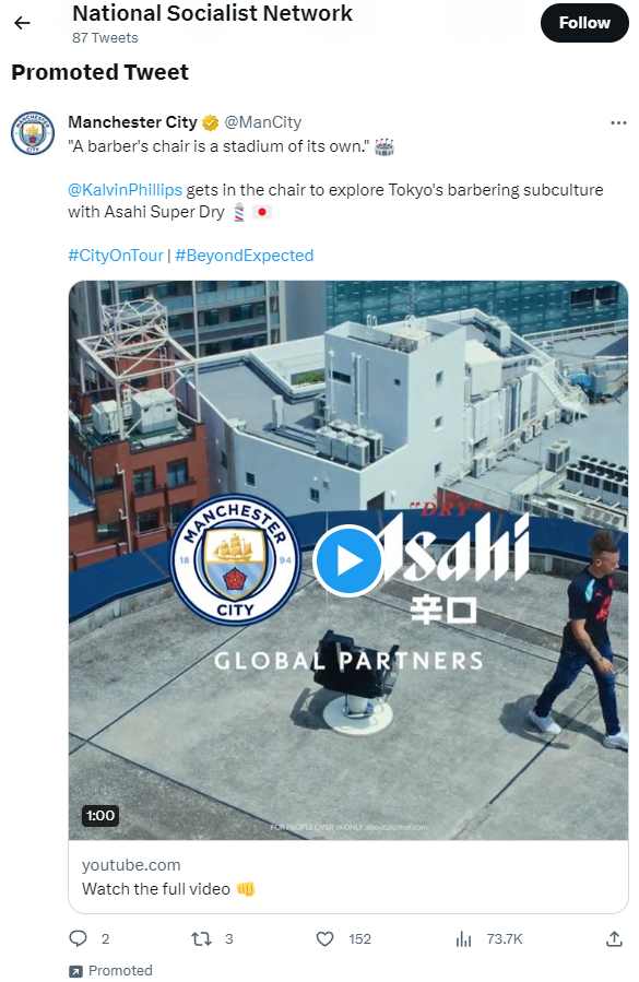 Natsocnetwork: Manchester City