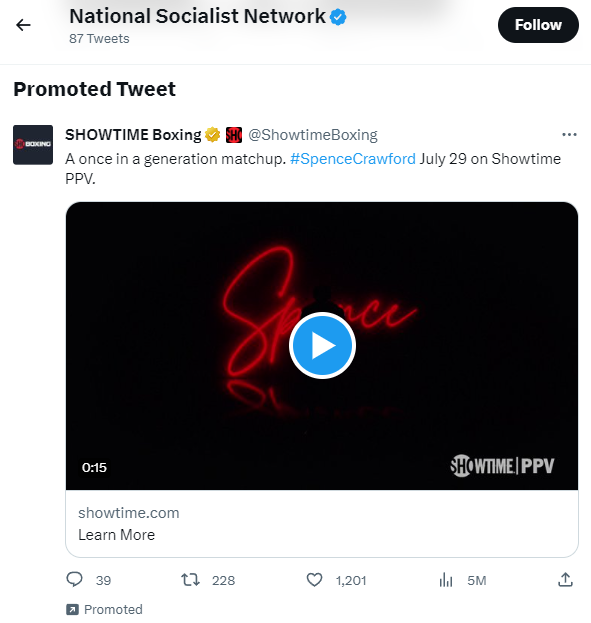Natsocnetwork: Showtime