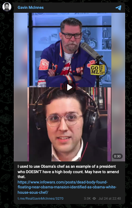 Gavin McInnes telegram 