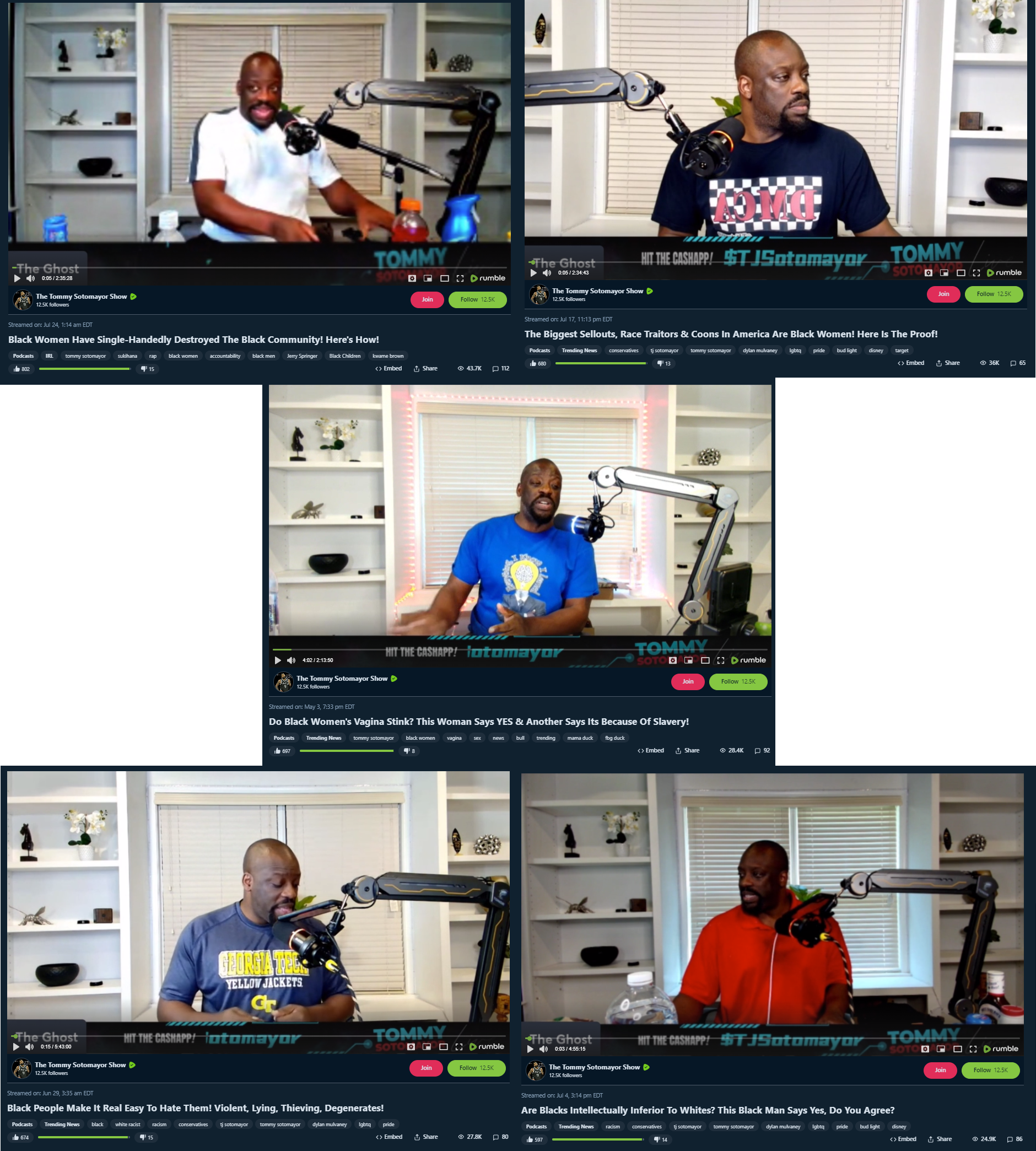 Tommy Sotomayor collage