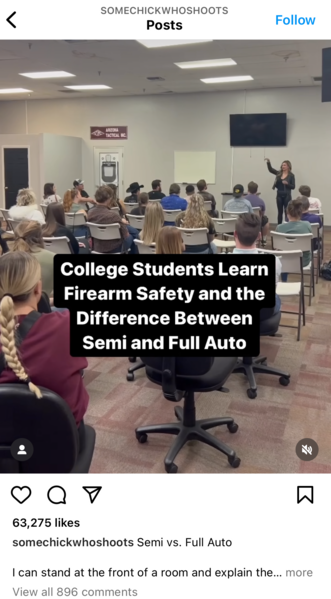 Paige Roux thanks Amend2 for free magazines at the bottom of her post, after the "more" button, not following FTC disclosure rules. The post also tags Amend2. 