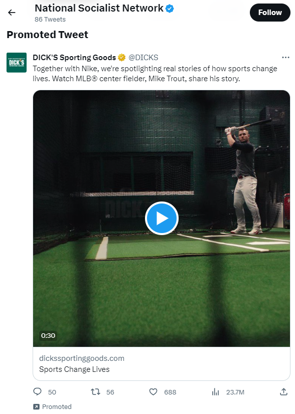 Natsocnetwork: Dick's Sporting Goods