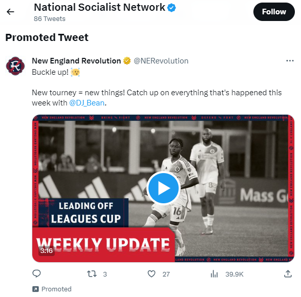 Natsocnetwork: New England Revolution