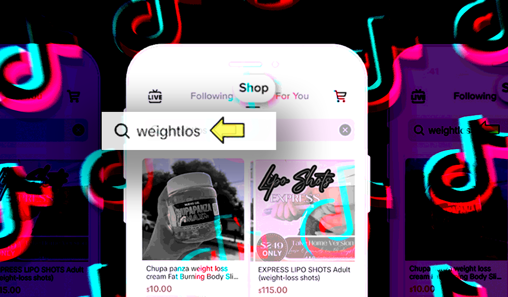 TikTok’s new shopping feature is selling users everything from weight