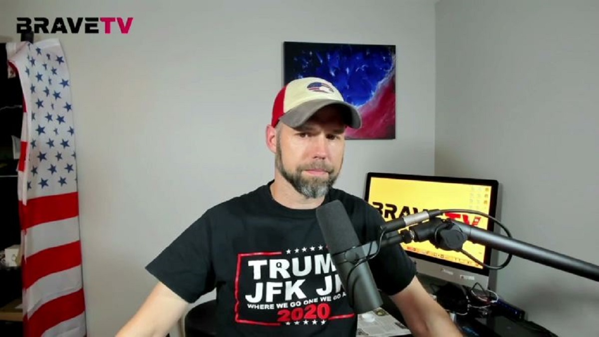 Jason Dean JFK Jr. QAnon shirt