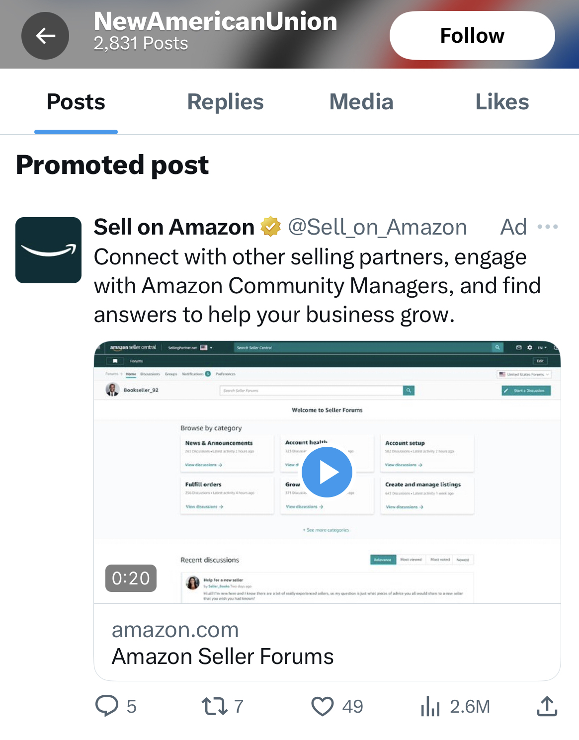 NewAmericanUnion: Amazon