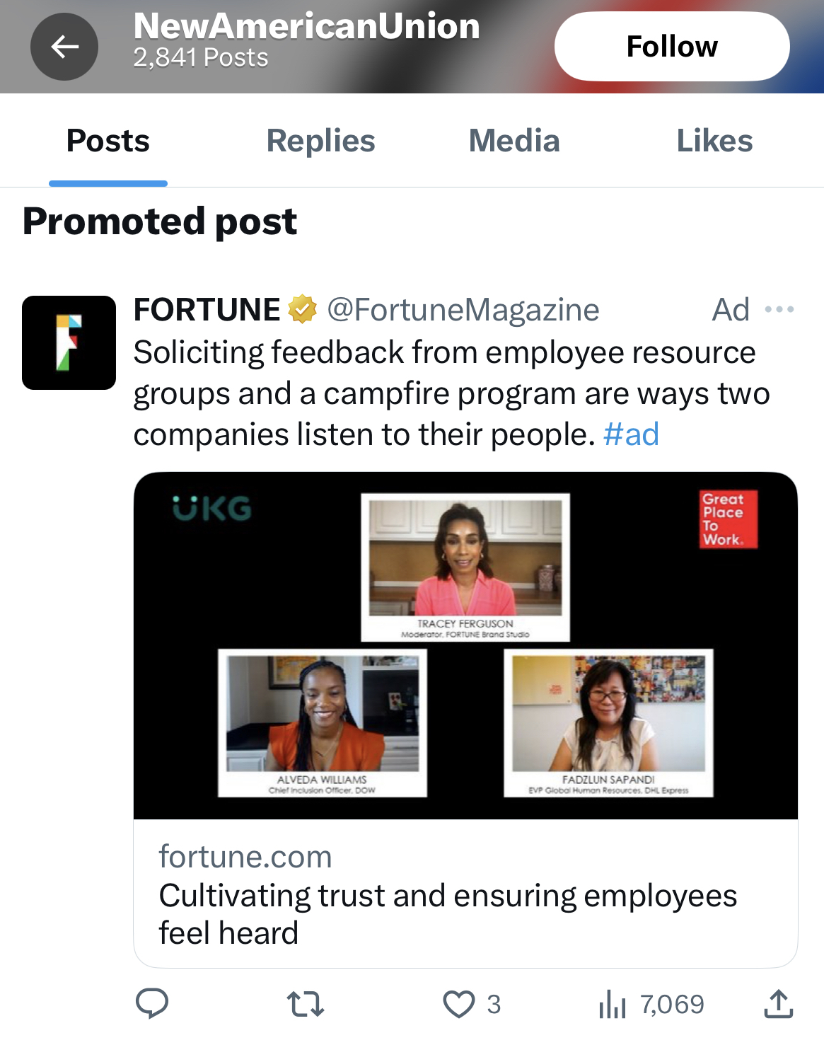 NewAmericanUnion: Fortune