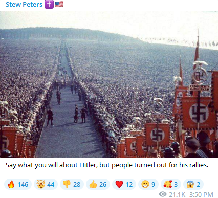 Stew Peters Hitler